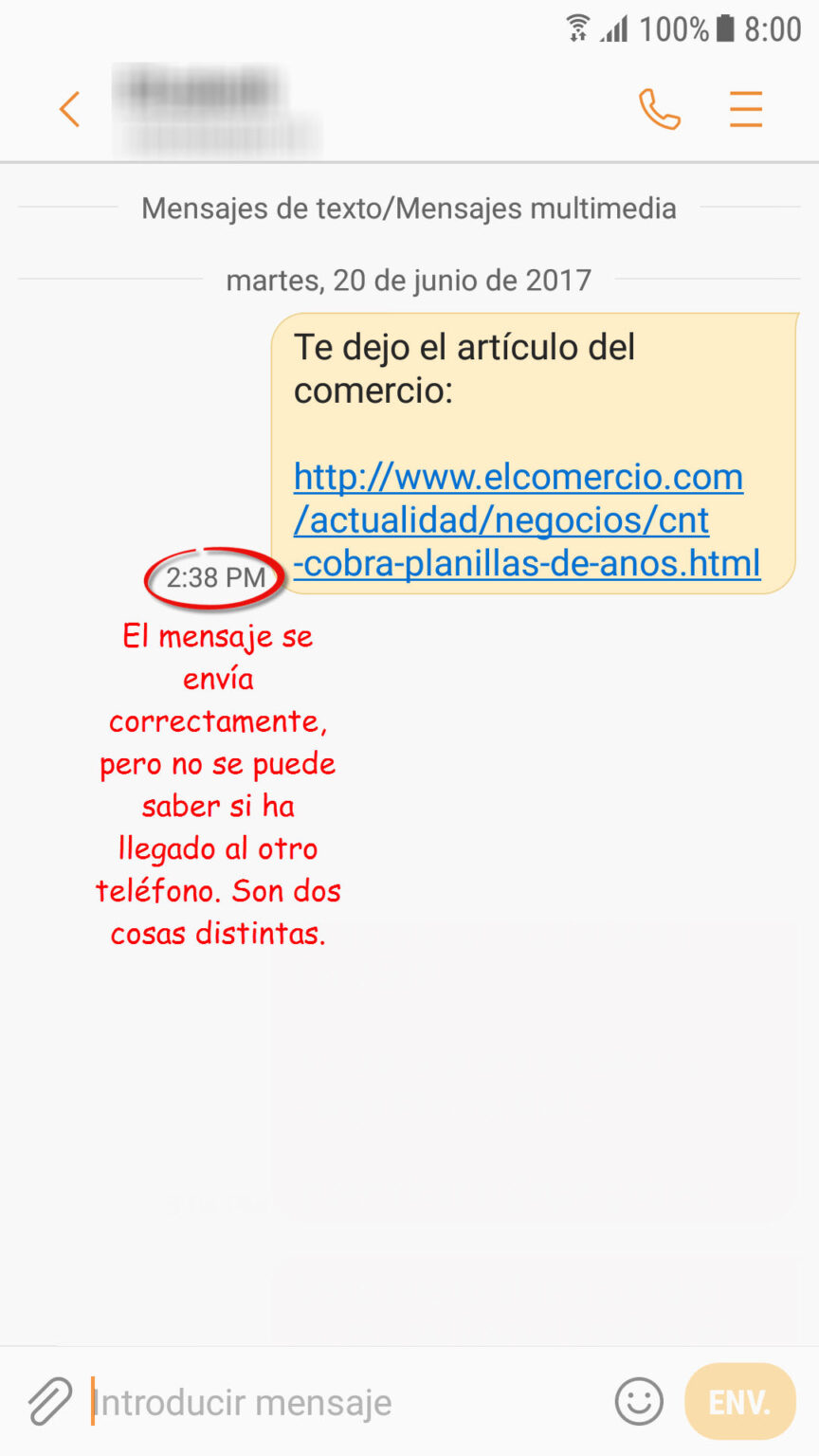 Cómo saber si tengo mensajes bloqueados Haras Dadinco