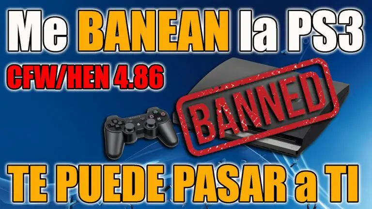 Qué pasa si te banean la ps3 Haras Dadinco