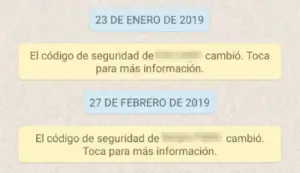 Qué significa cambio código de seguridad Haras Dadinco