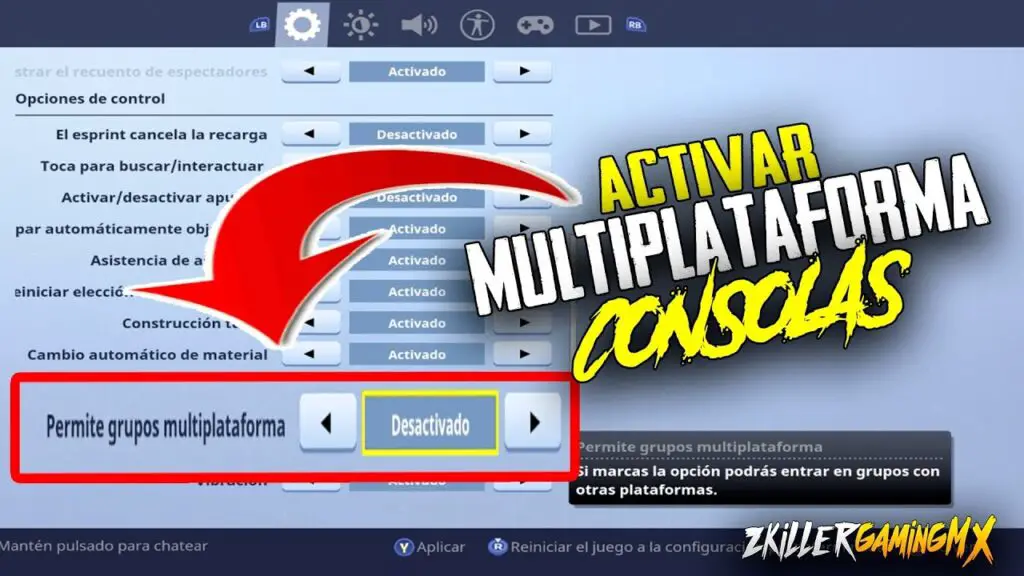 Cómo activar el juego multiplataforma en Xbox Haras Dadinco