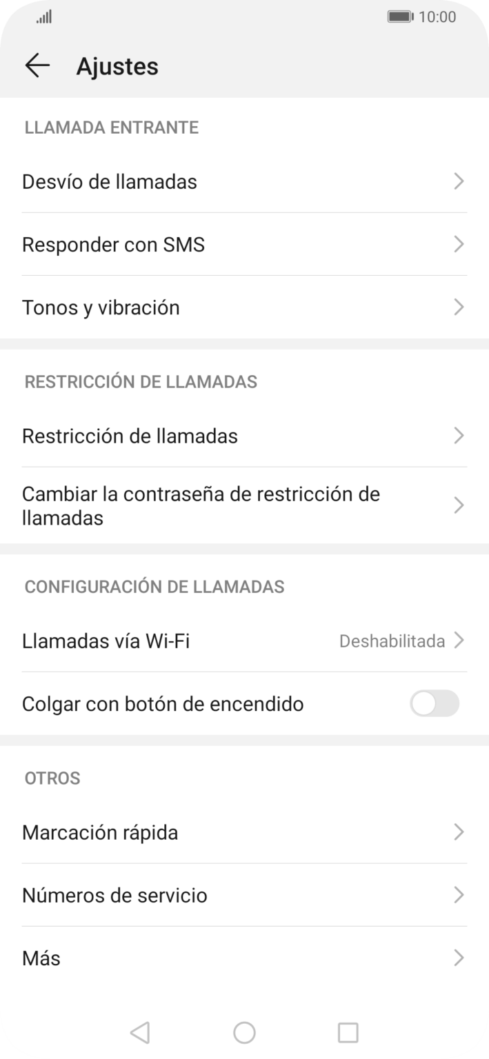 Cómo activar el bloqueo automático de llamadas enhuawei Haras Dadinco