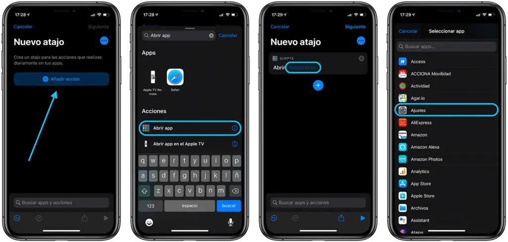 Cómo cambiar el icono de una app en iPhone Haras Dadinco