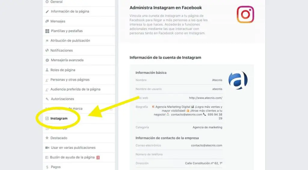 Cómo vincular mi página de Facebook con mi página web Haras Dadinco