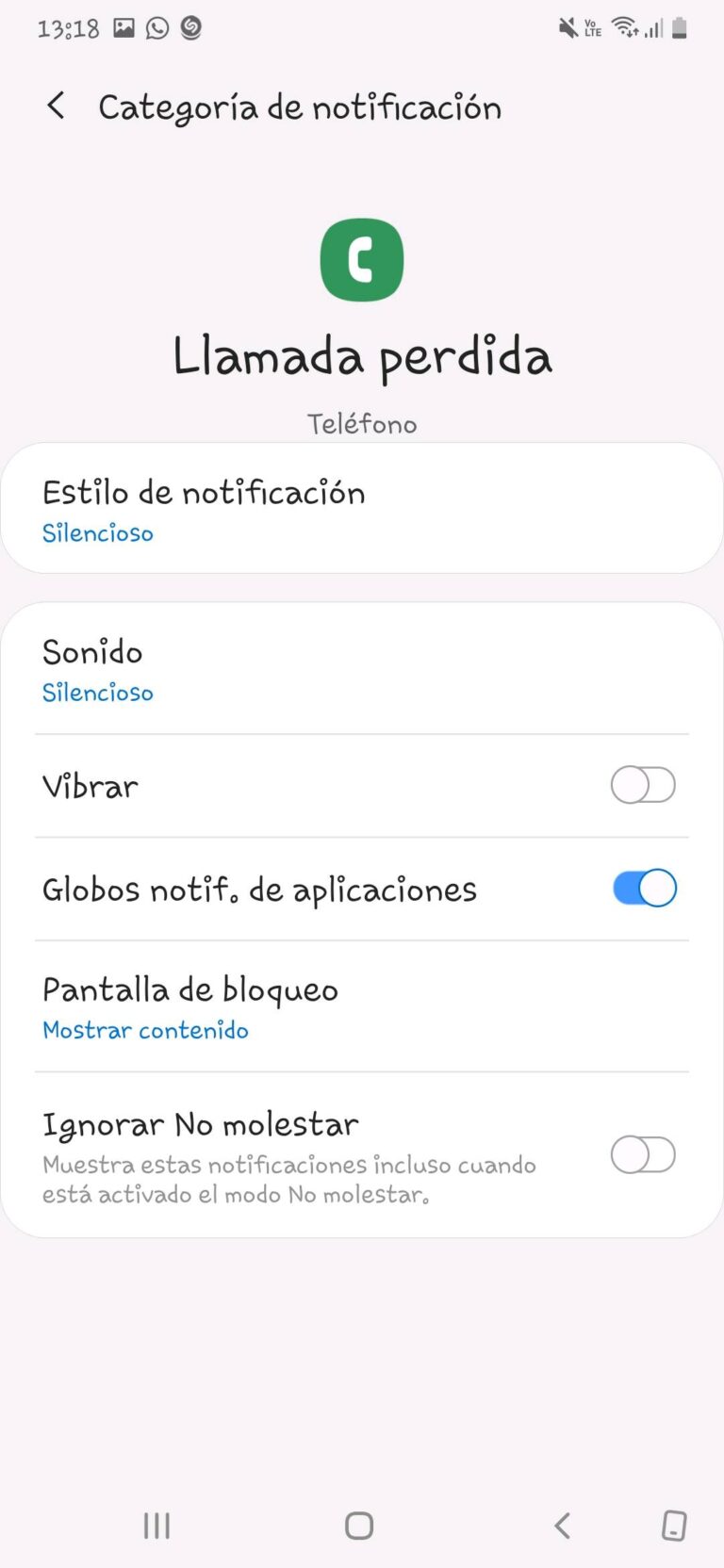 C Mo Activar O Desactivar Las Notificaciones De Llamadas Perdidas