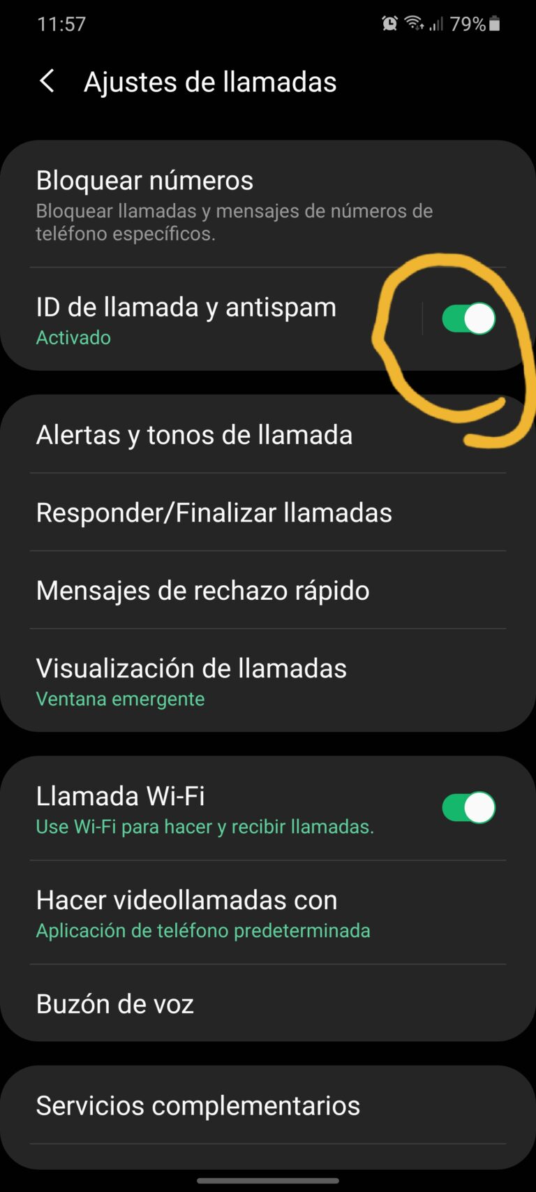 C Mo Activar El Id De Llamada Y Antispam Haras Dadinco