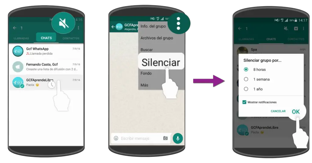 C Mo Silenciar Grupos De Whatsapp Haras Dadinco
