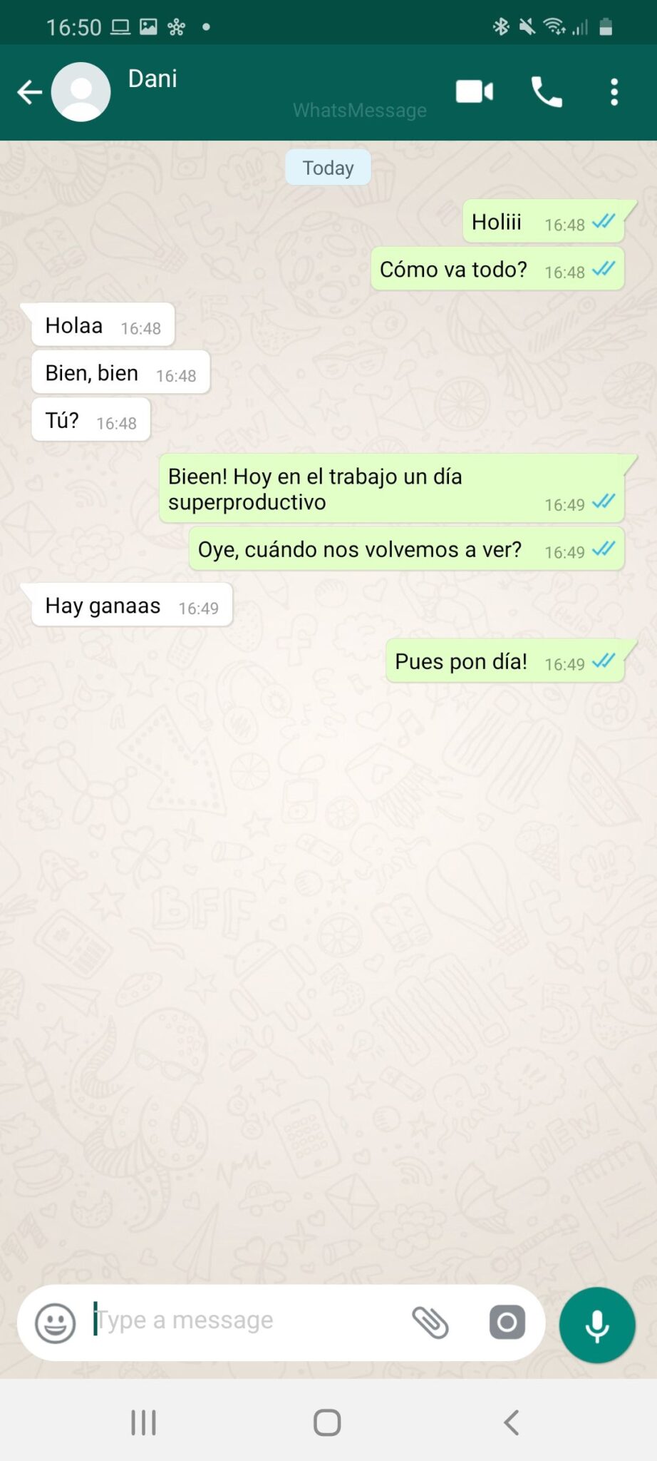 C Mo Te Saluda Un Hombre Cuando Le Gustas Por Whatsapp Haras Dadinco