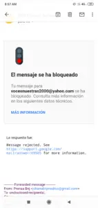 Qué es el bloqueo de Gmail Haras Dadinco