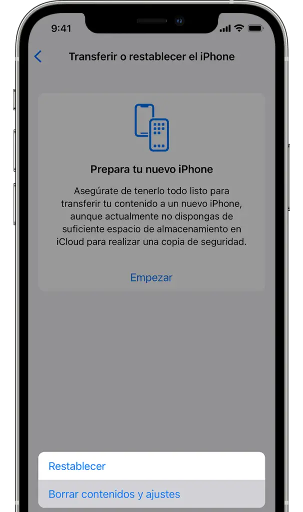 Por qué no se puede restaurar un iPhone Haras Dadinco