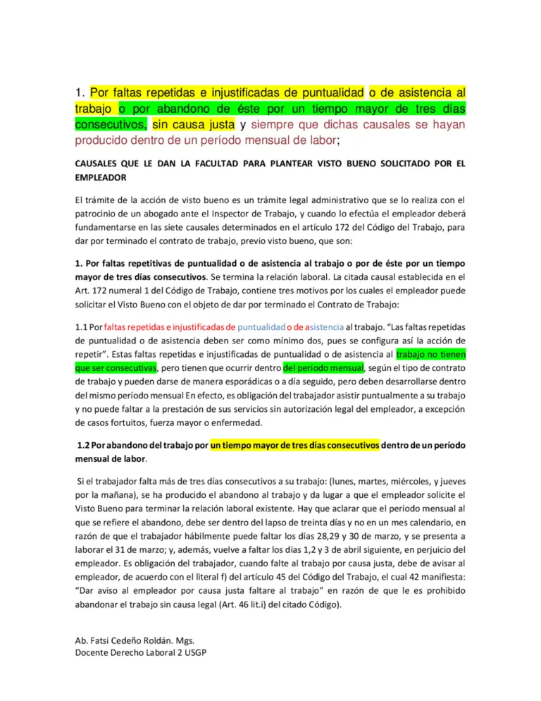 Qué dice el artículo 172 del Código de trabajo Haras Dadinco