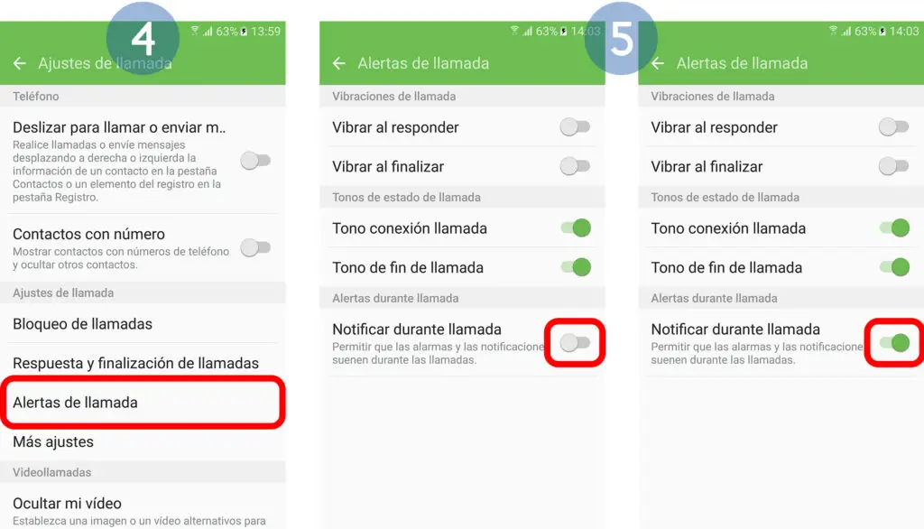 Cómo hacer que suenen las llamadas pero no las notificaciones Haras