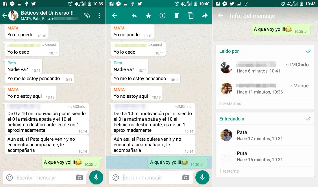 ¿cómo Saber Si Uno De Tus Contactos De Whatsapp Ha Leído Un Mensaje En Un Grupo En Comúnemk 5774