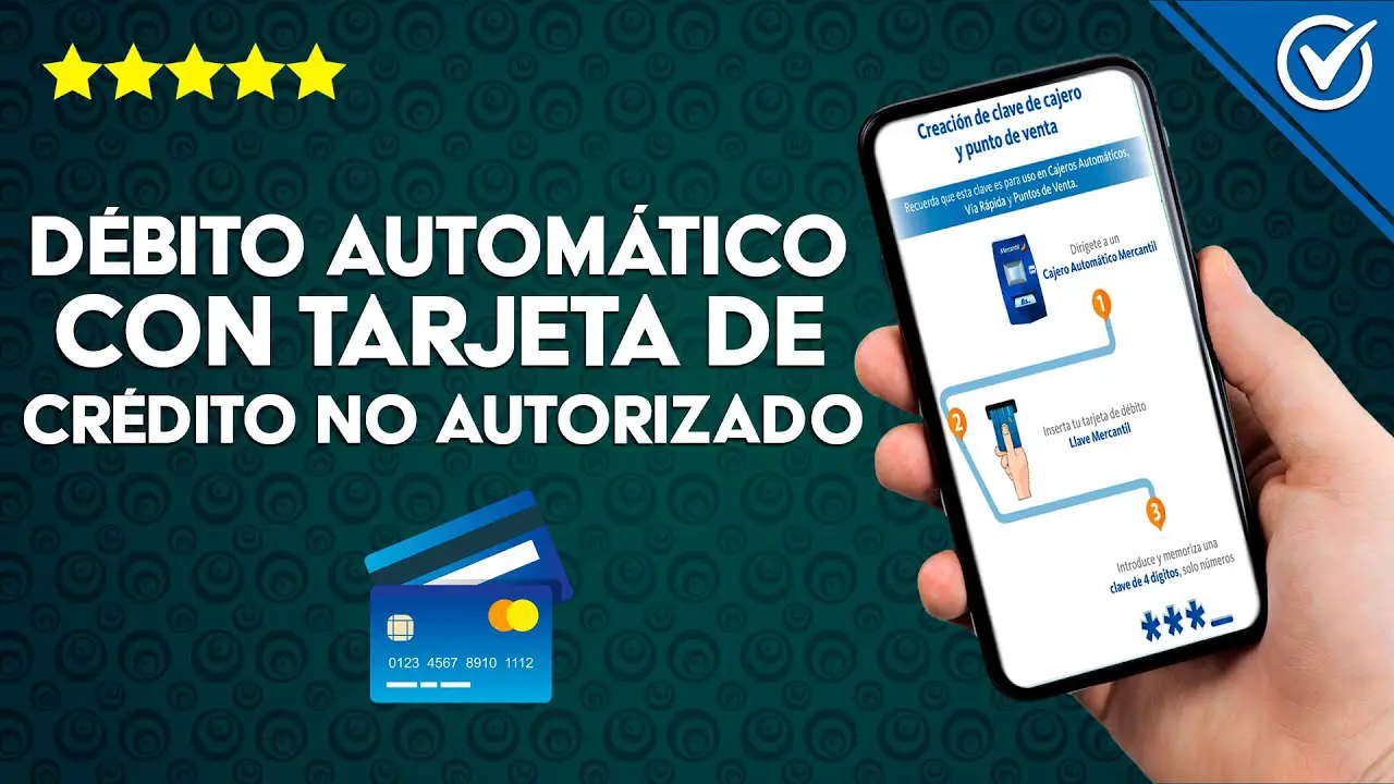 ¿cómo Utilizar El Débito Automático De La Tarjeta De Crédito Haras Dadincoemk 6600