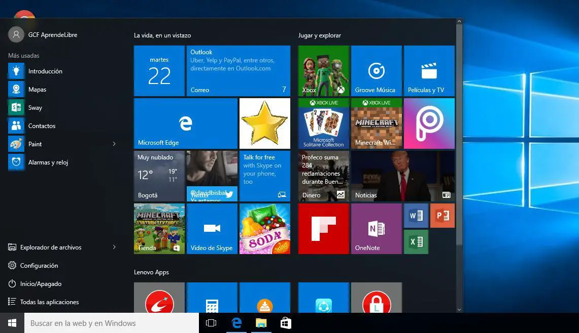 ¿qué Es La Pantalla De Inicio De Windows 10 Haras Dadincoemk 2755
