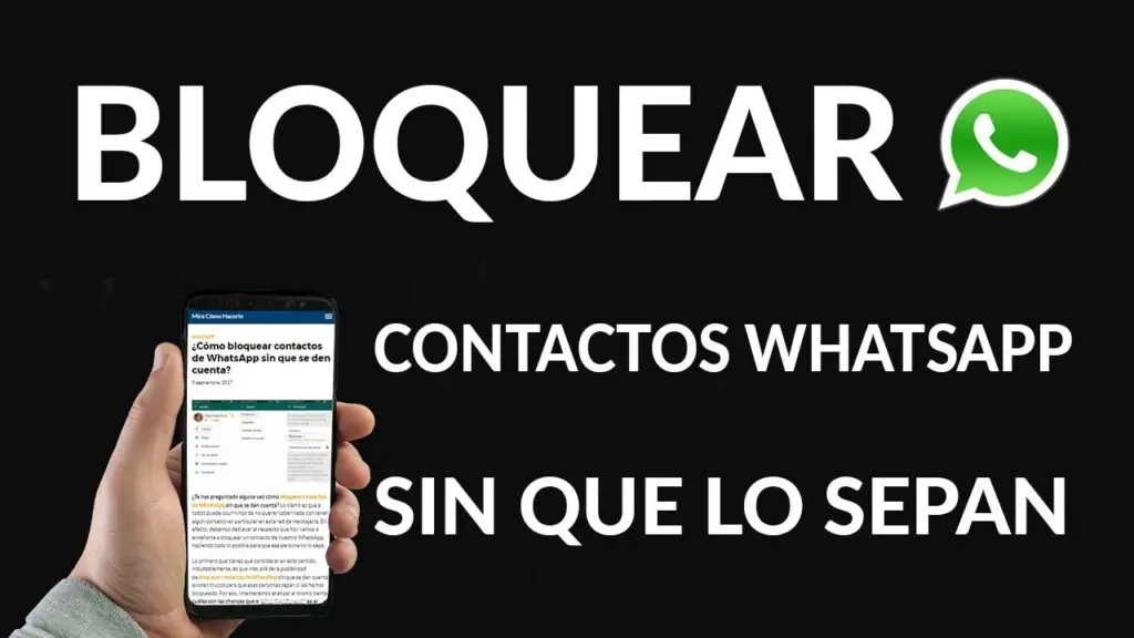 ¿cómo Bloquear En Whatsapp Sin Que Se Borren Los Mensajes Haras Dadincoemk 5781