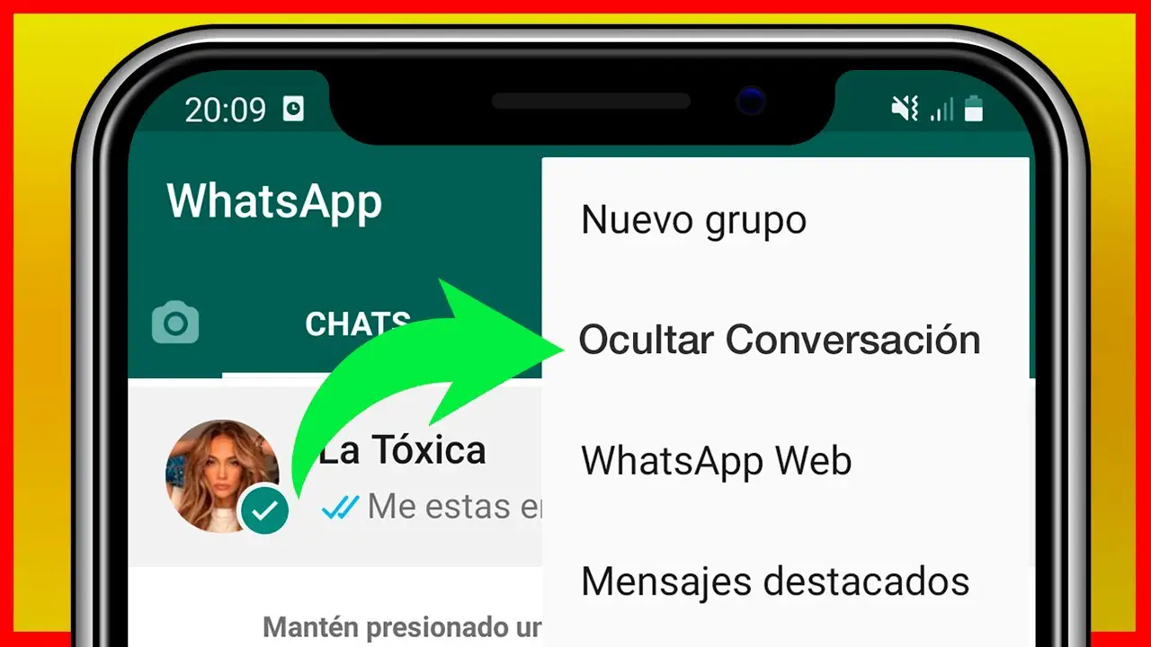 ¿cómo Ocultar El Chat De Whatsapp Haras Dadincoemk 0447