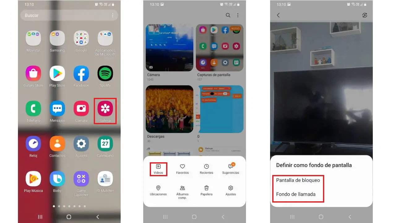 Cómo poner un vídeo de fondo de pantalla en un Samsung? - Haras Dadinco