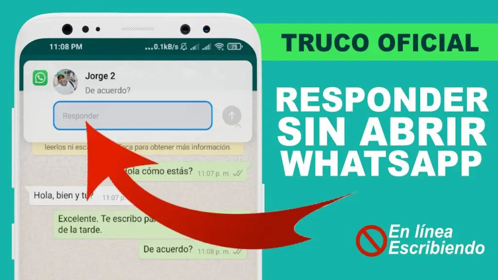 ¿cómo Responder Los Mensajes De Whatsapp Sin Abrir La Aplicación Haras Dadincoemk 7736