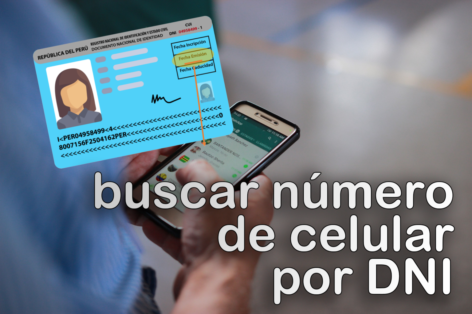 C Mo Saber El Nombre De Una Persona Por Su N Mero De Celular En Per Haras Dadinco