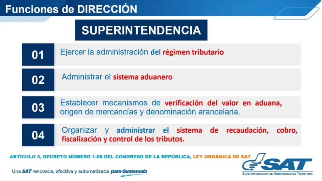 ¿Qué Es El SAT Y Cuáles Son Sus Funciones? - Haras Dadinco