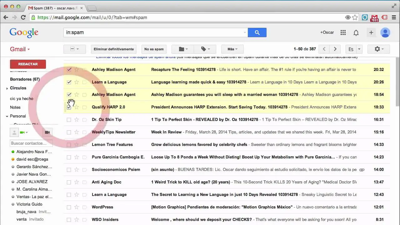 Qué significa spam en Gmail? - Haras Dadinco