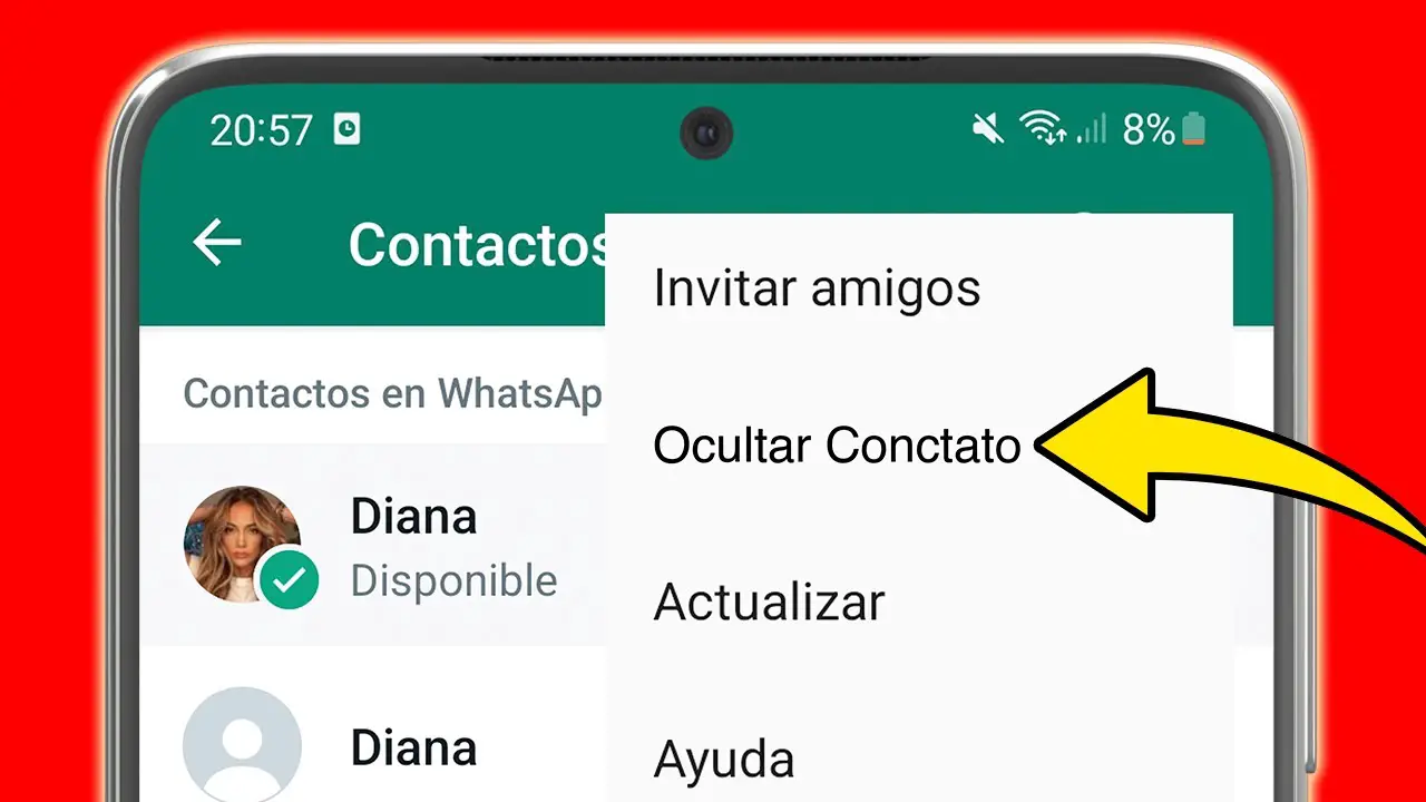 ¿cómo Ocultar Un Contacto En Whatsapp Haras Dadincoemk 1519