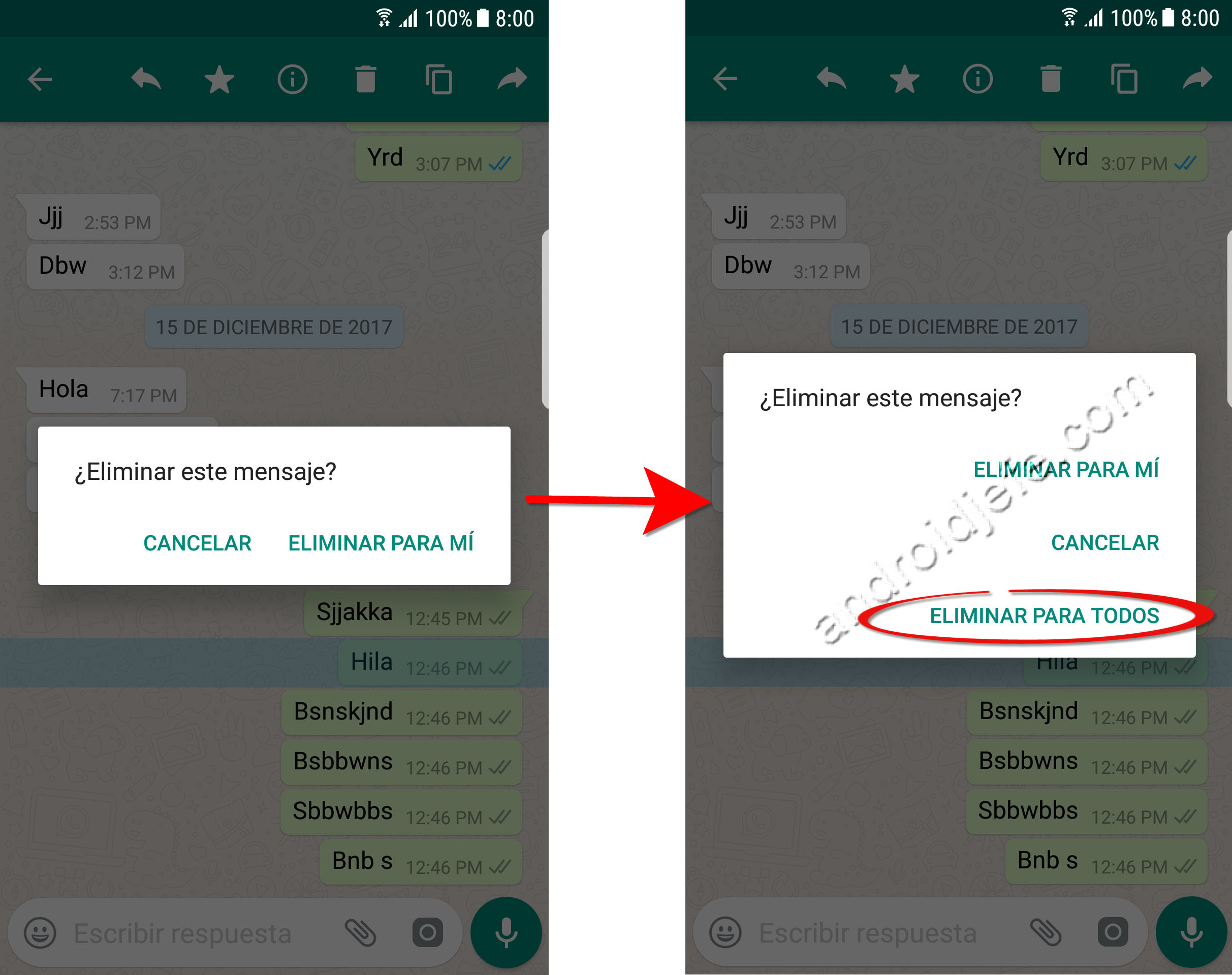 ¿cómo Hacer Para Borrar Un Mensaje Enviado En Whatsapp Haras Dadincoemk 7291