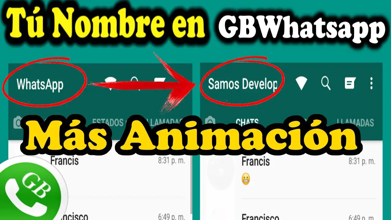 cómo poner mi nombre en whatsapp plus haras dadinco