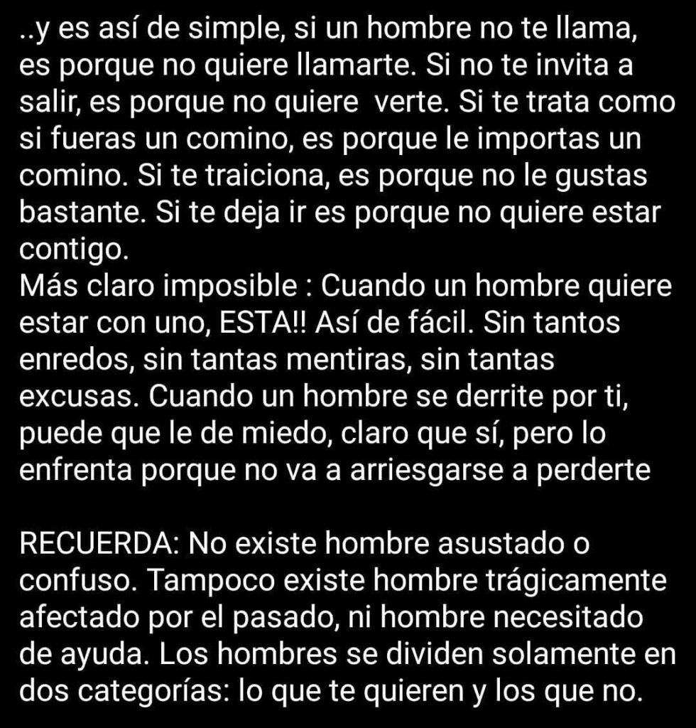 Por Qu Los Hombres No Quieren Estar Contigo Haras Dadinco