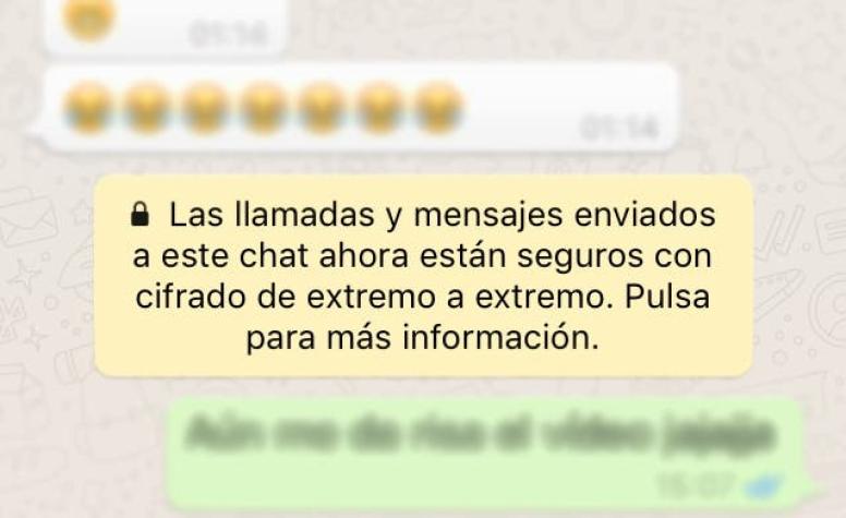 ¿qué Pasa Cuando Los Mensajes De Whatsapp Están Cifrados Haras Dadincoemk 2654