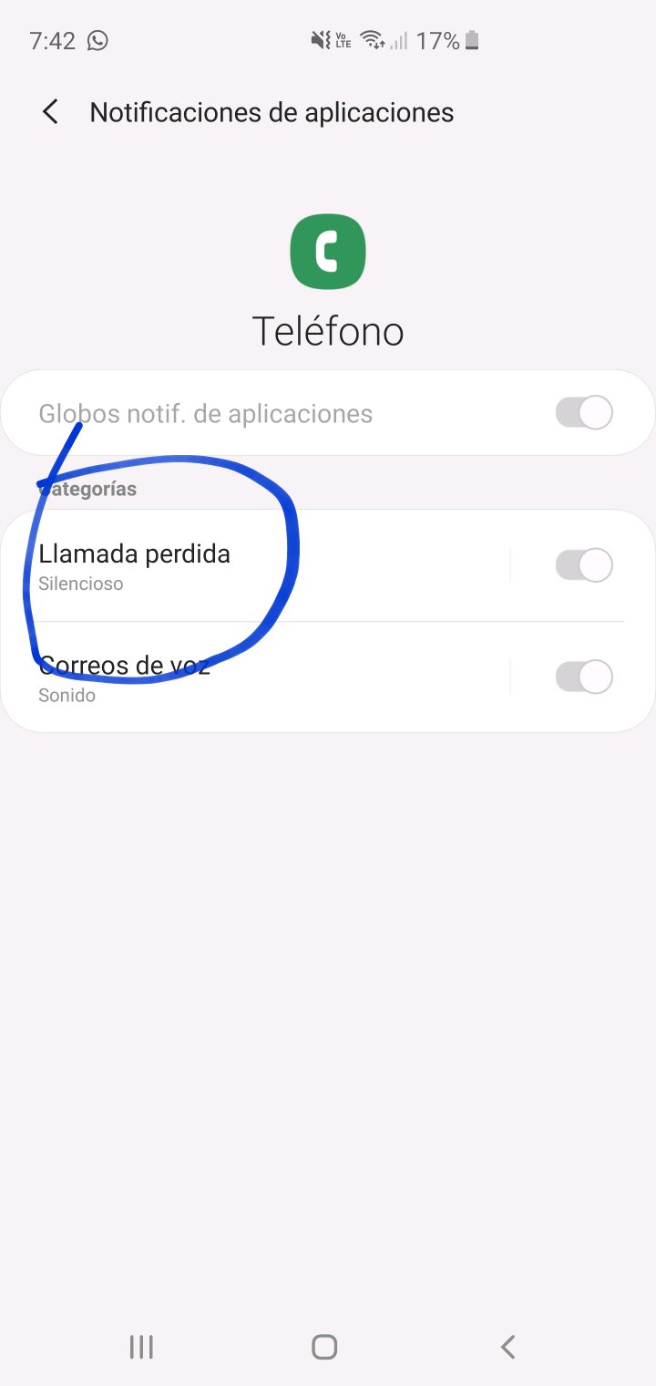 ¿cómo Activar Notificaciones De Llamadas Perdidas En Samsung Haras Dadincoemk 1158