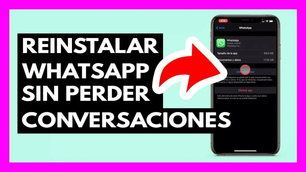 ¿cómo Desinstalar Whatsapp Y Volver A Instalar Sin Perder Conversaciones Haras Dadincoemk 6807