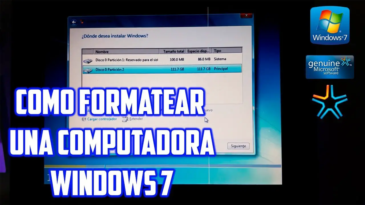 ¿cómo Formatear Un Ordenador Con Windows 7 Haras Dadincoemk 7249