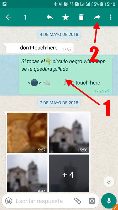 ¿cómo Se Hace Para Reenviar Un Mensaje En Whatsapp Haras Dadincoemk 3373