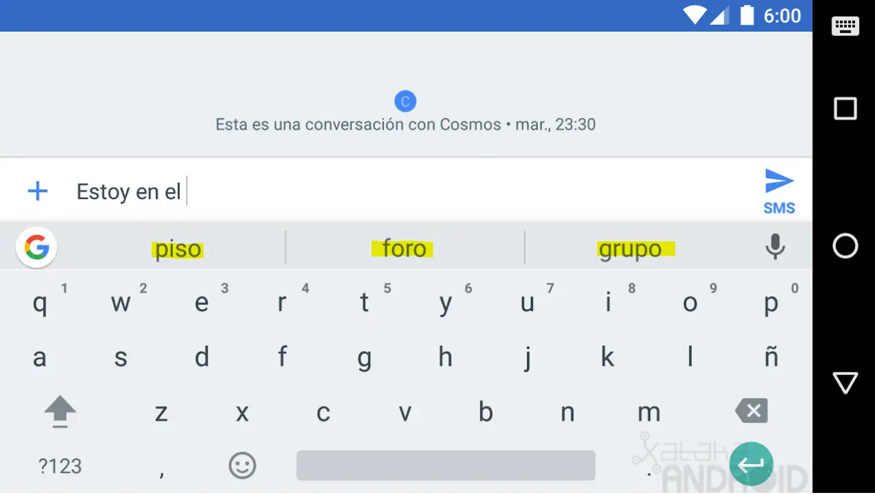 Como Se Pone El Texto Predictivo En Whatsapp