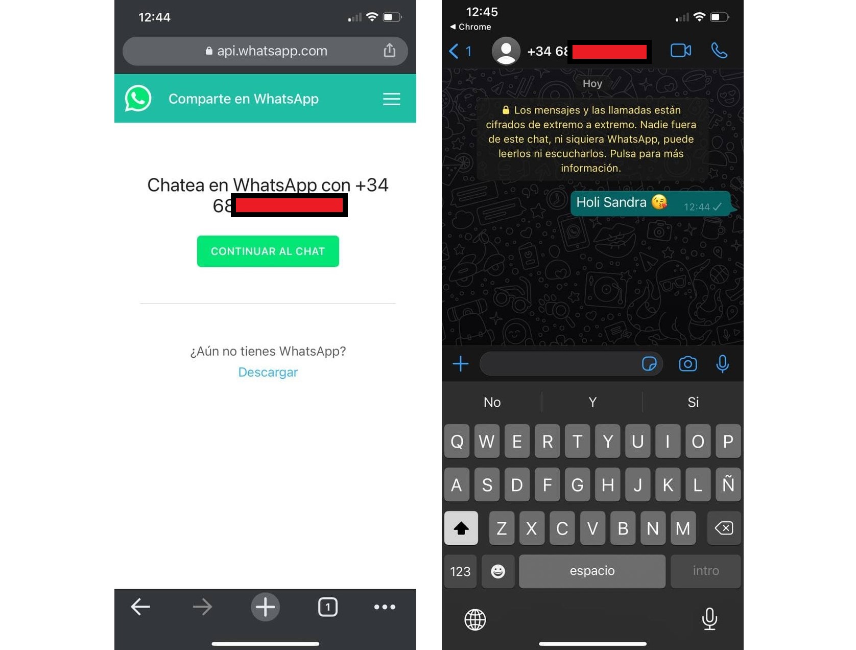 Como Mandar Un Mensaje Por Whatsapp Sin Tener El Contacto