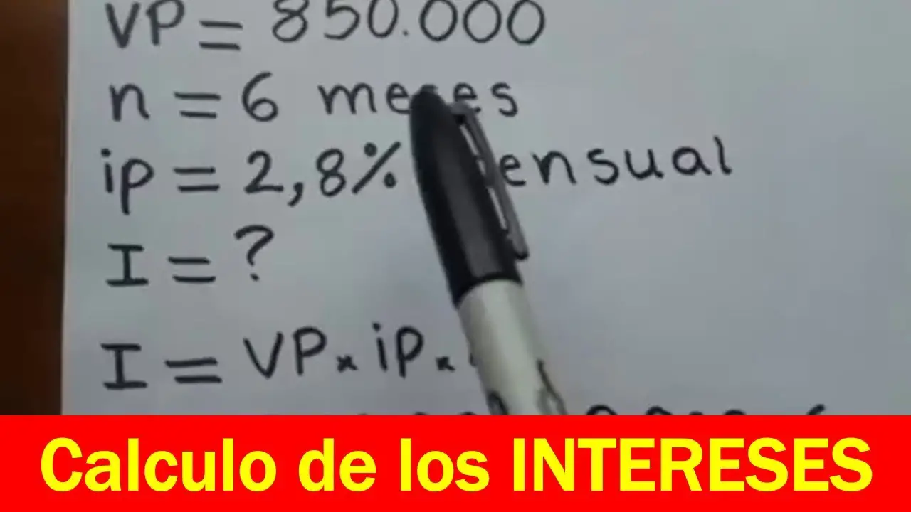 ¿cómo Calcular El Interés Mensual De Un Préstamo Haras Dadincoemk 2480