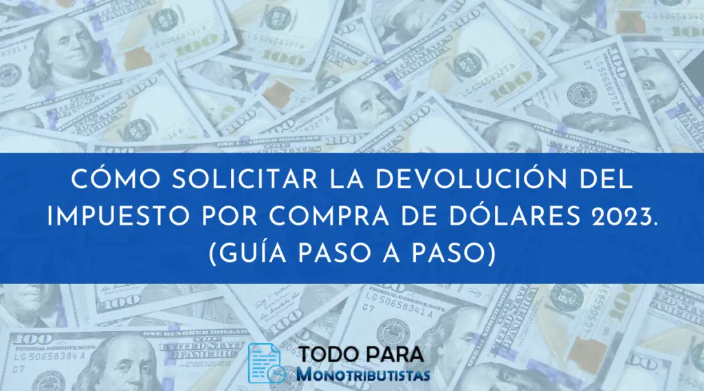 ¿cuándo Se Devuelve El Impuesto Al Dólar Haras Dadinco